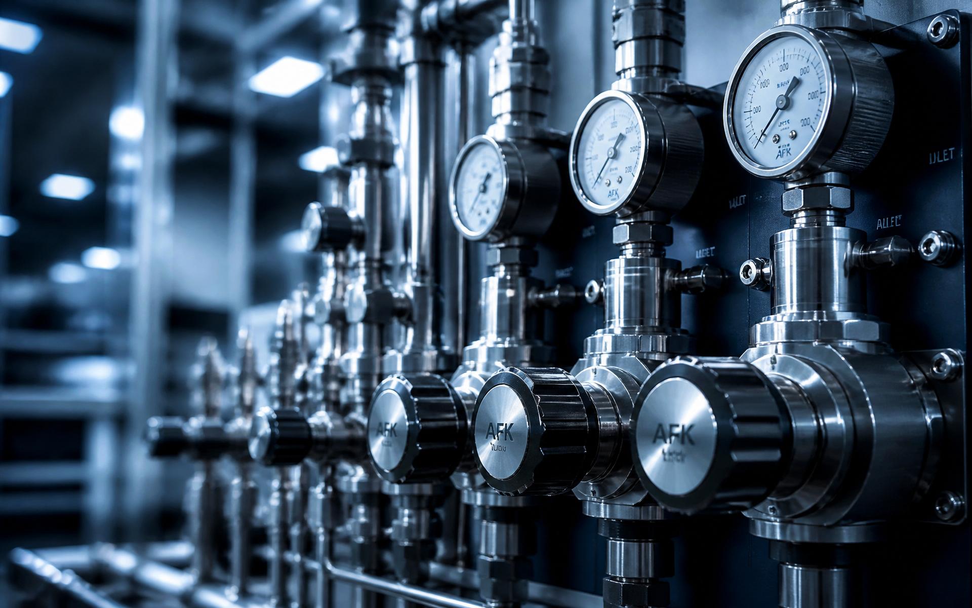 Precision gas regulators and control systems